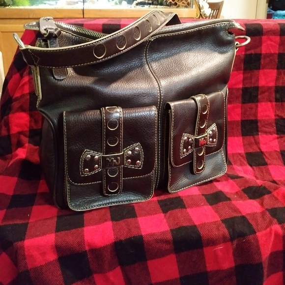 Marc Jacobs Handbags - Marc Jacobs bow tote bag. Choc/brown EUC